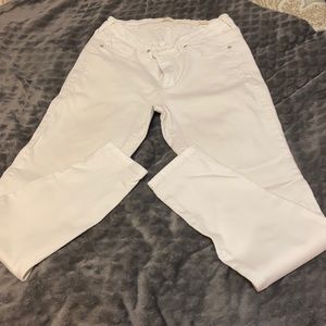 Jessica Simpson white skinny jeans